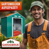 thumbnail of GARDEBRUK® XL Metall Gerätehaus mit Fundament Gartenhaus