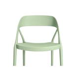 thumbnail of METRO PROFESSIONAL Cadeira empilhável com braços, plástico, verde menta