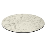 thumbnail of Table bistrot de jardin ronde inclinable 70 cm 4 places marbre