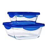 thumbnail of Pyrex Fuente Cuadrada Con Tapa 16,7X16,7X7Cm-0,85L Cook&Go