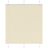 thumbnail of vidaXL Plissee Creme 115x150 cm Stoffbreite 114,4 cm Polyester