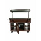 thumbnail of Combisteel Büfett-Theke für 3xGN1/1 aus Mahagoni/Edelstahl  1200x700x1400mm