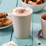 thumbnail of greenbox - vasos acanalados reutilizables 300 ml / 12 oz, Ø 90 mm, blanco crema, 165 piezas.