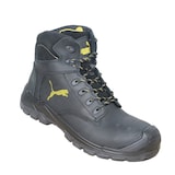 thumbnail of Puma Borneo Black Mid S3 CI HI HRO SRC Sicherheitschuhe Arbeitsschuhe Bauschuhe hoch Schwarz-Größe-43 EU