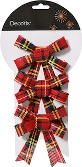 thumbnail of Schleifen 10cm mit Tartan Muster 3er Set Geschenkschleifen Weihnachtsschleifen Dekoschleifen festliche Dekoration Weihnachten Hochzeit