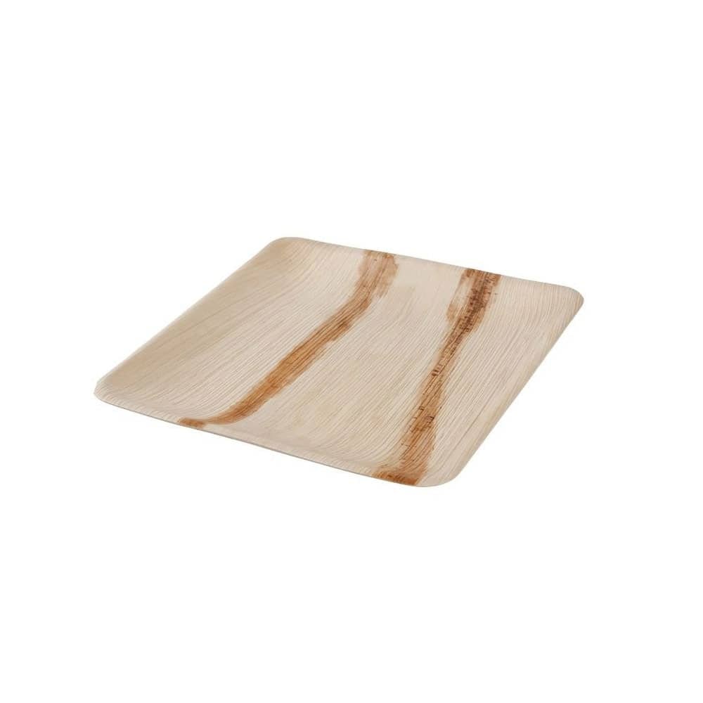greenbox - Palmblatt Teller "Palmware®" 25 x 25 cm, quadratisch, 25 St.