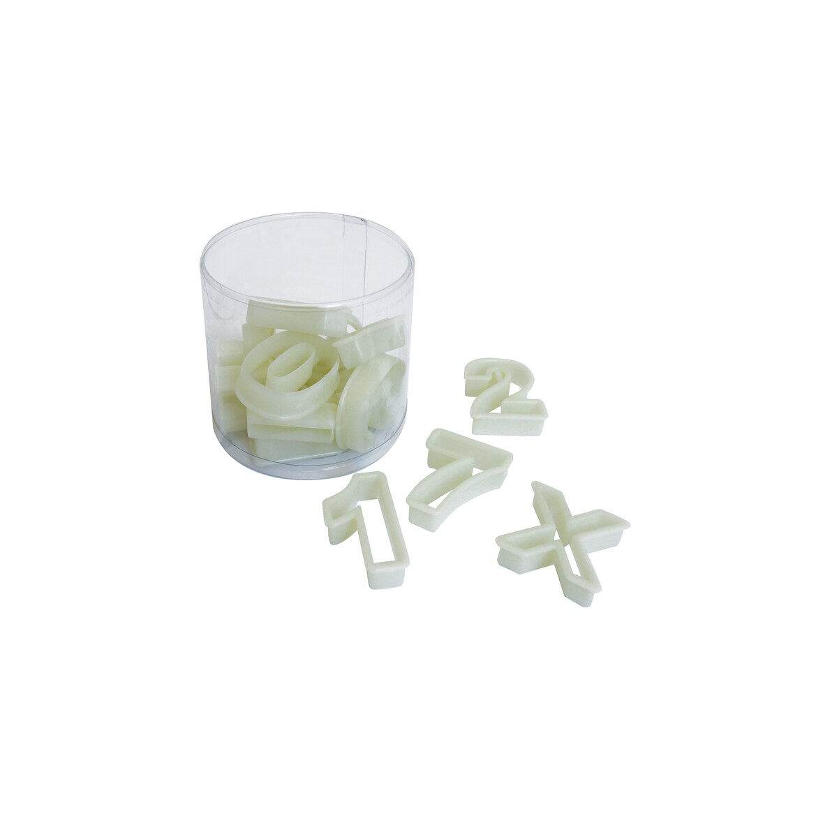 Schneider - Ausstechersatz Zahlen 15-teilig, Material: Nylon, hitzebeständig bis +160°C