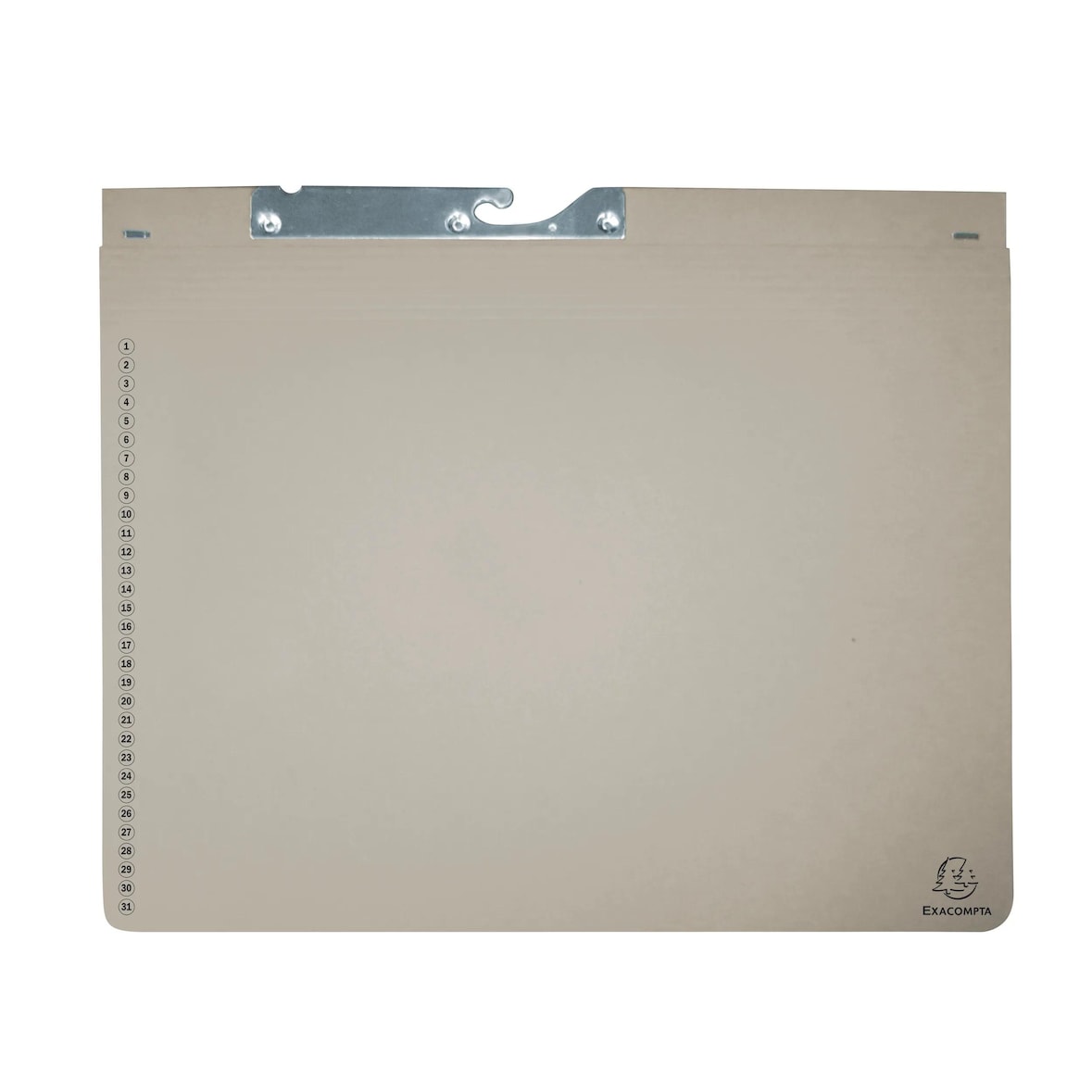Exacompta 353210B 25x Pendelhefter 2 Abheftvorrichtungen - Grau