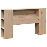 thumbnail of vidaXL Hoofdbord met opbergruimte 135 cm massief grenenhout