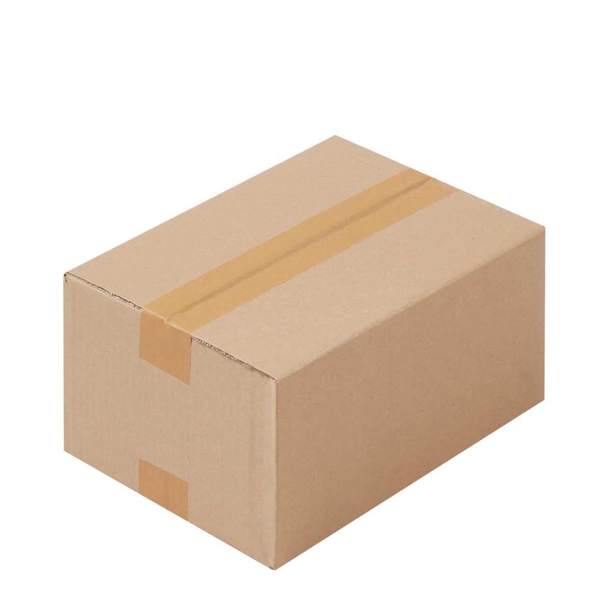 50 x Faltkartons (250 x 175 x 100 mm) stabil 1-wellig Versandkarton Päckchen DHL Hermes Schachtel Box Paket braun BB-Verpackungen