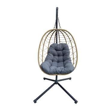 Yoevu silla colgante para interior y exterior cojín incluido