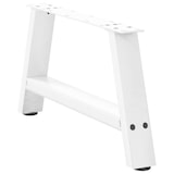 thumbnail of vidaXL Couchtischbeine A-Form 2 Stk. Weiß 70x(30-31) cm Stahl