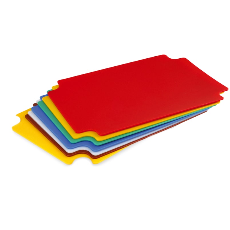 Set de 6 tablas de fibra de colores intercambiables