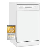 thumbnail of Exquisit Geschirrspüler GSP9109-030E weiss | Spülmaschine 45 cm | ECO-Modus | Maßgedecke: 9 | Standgerät