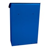 thumbnail of V-part Brievenbussen Metaal 301 mm 178 mm 440 mm blauw