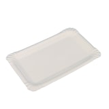 thumbnail of 3000 Pappteller eckig 10x16cm weiß Bio Frischfaser