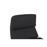 thumbnail of SIGMA Sedia da ufficio EC10, plastica/metallo, altezza seduta regolabile, poggiatesta, nero