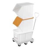 thumbnail of GILAC Socle rouleur 6 roues - axe acier - - L - Gris G170324