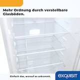 thumbnail of Exquisit Kühl-Gefrierkombination KGC265-70-NF-040C weiss | 253 L Volumen | Kühl Gefrierkombination No-frost | Türanschlag wechselbar