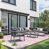 thumbnail of Tenda da sole elettrica con cassonetto integrale 3,95x3m alluminio grigio