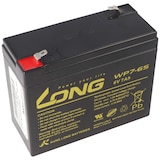 thumbnail of Kung Long WP7-6S F1 Blei-Vlies-Akku, 6Volt, 7Ah mit 4,8mm Faston Anschluss