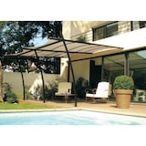 thumbnail of Pergola adossée 3x4 m en acier Sydney - structure seule