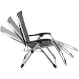 thumbnail of tectake Chaise longue pliable CLOUD II avec pare-soleil - noir, par pièce - 406179