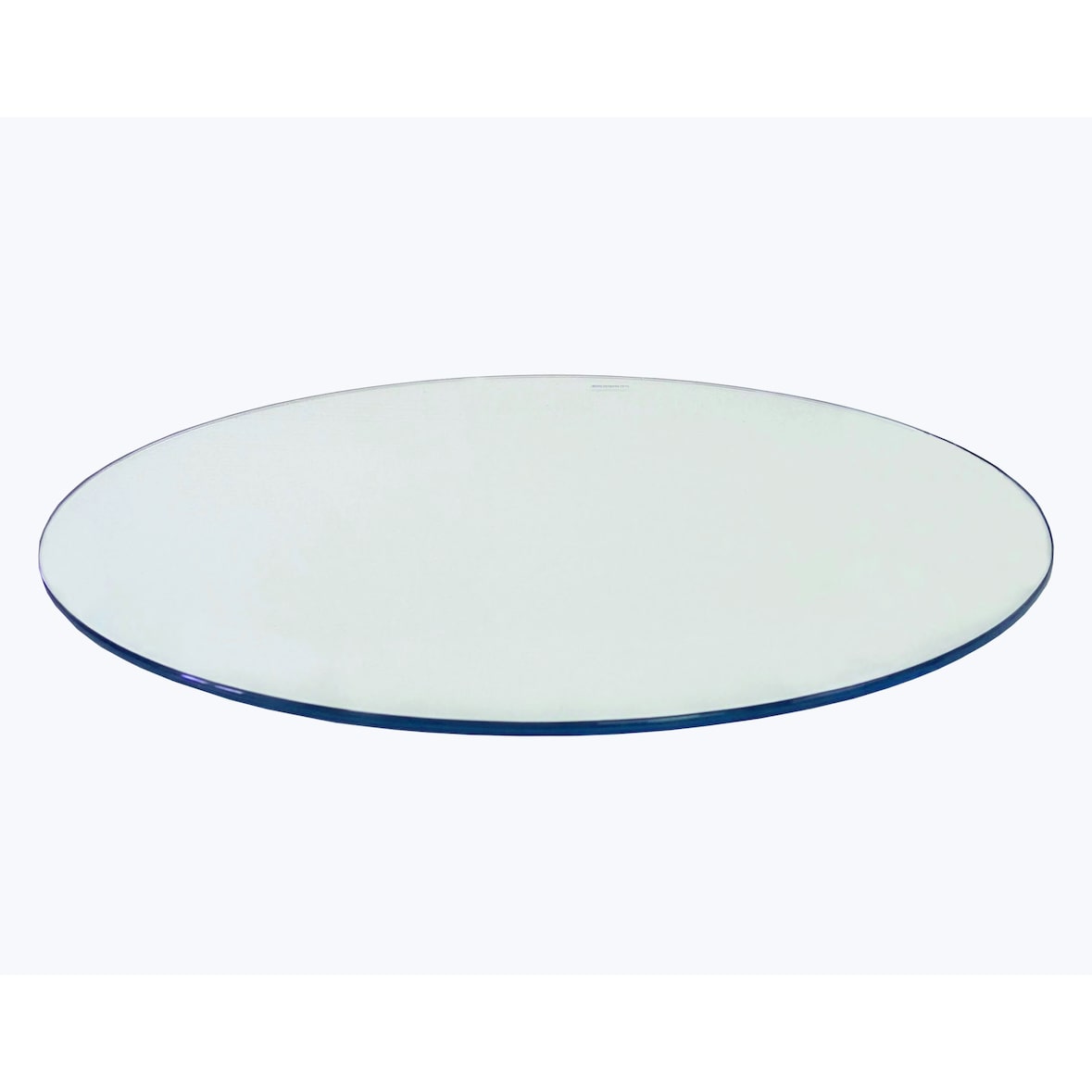 Tischplatte aus Glas, rund, 70cm Durchmesser, ESG