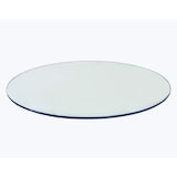 thumbnail of Tischplatte aus Glas, rund, 70cm Durchmesser, ESG