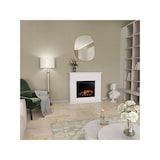 thumbnail of ATRATO - Caminetto Elettrico Da Pavimento A Libera Installazione A LED - Rovere 23"- 107x100x29