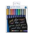 thumbnail of STAEDTLER® metallic calligraphy 8325 Design Journey - Set 10 marqueurs encre métallisée assortis