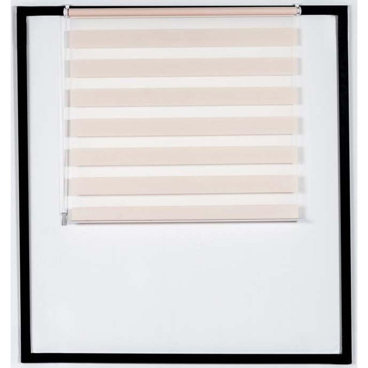 Tenda a rullo doppia crema/105x150 cm