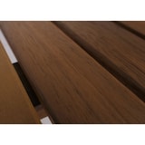 thumbnail of Garten-Set HWC-P70, Sitzgruppe Balkon-Set Garnitur 2x Stuhl Tisch, Seilgeflecht Akazie Holz klappbar ~ natur, grau