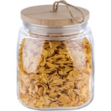 thumbnail of APS Vorratsglas/Aufbewahrungsglas  -WOODY-14 x 14 cm, H: 17 cm