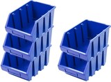 thumbnail of PROREGAL Mega Deal 5x Sichtlagerbox 3 | HxBxT 12,6x17x24cm | Polypropylen | Blau | Sichtlagerbehälter, Sichtlagerkasten, Sortierbehälter