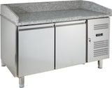 thumbnail of GastroHero Pizzakühltisch 1510x800 mm Granitplatte 2 Türen Edelstahl Kühltisch -2 bis +8 °C 390 Liter Pizzatisch ECO
