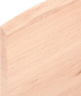 thumbnail of vidaXL Tischplatte 60x40x2 cm Massivholz Eiche Unbehandelt Baumkante