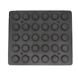 thumbnail of Maxima - Molde para tartaletas Redondo - 30 piezas, Ø interior 38 mm, Ø exterior 49 mm, altura 18 mm, bandeja 380x328 mm