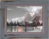 thumbnail of Bilderrahmen T246, Fotorahmen Wand-Rahmen, 21x26cm Holz Shabby-Look Landhaus ~ grau