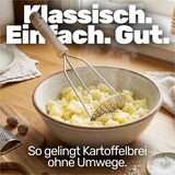 thumbnail of Kartoffelstampfer aus Buche mit Metallplatte für Kartoffelpüree