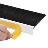 thumbnail of vidaXL Zelfklevende Deurborstels 6 pcs Wit 100 cm Aluminium Legering