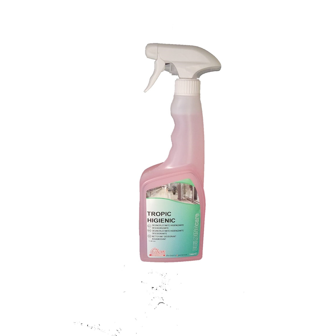 Glow Professional - Tropic Higienic - Desincrustante higienizante desodorizante - casa de banho - superfícies - Pulverizador com 750ml - 1 unidade