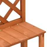 thumbnail of Helloshop26 - Pflanzenständer und Rankgitter 70 x 42 x 115 cm massives Tannenholz braun 02_0045026