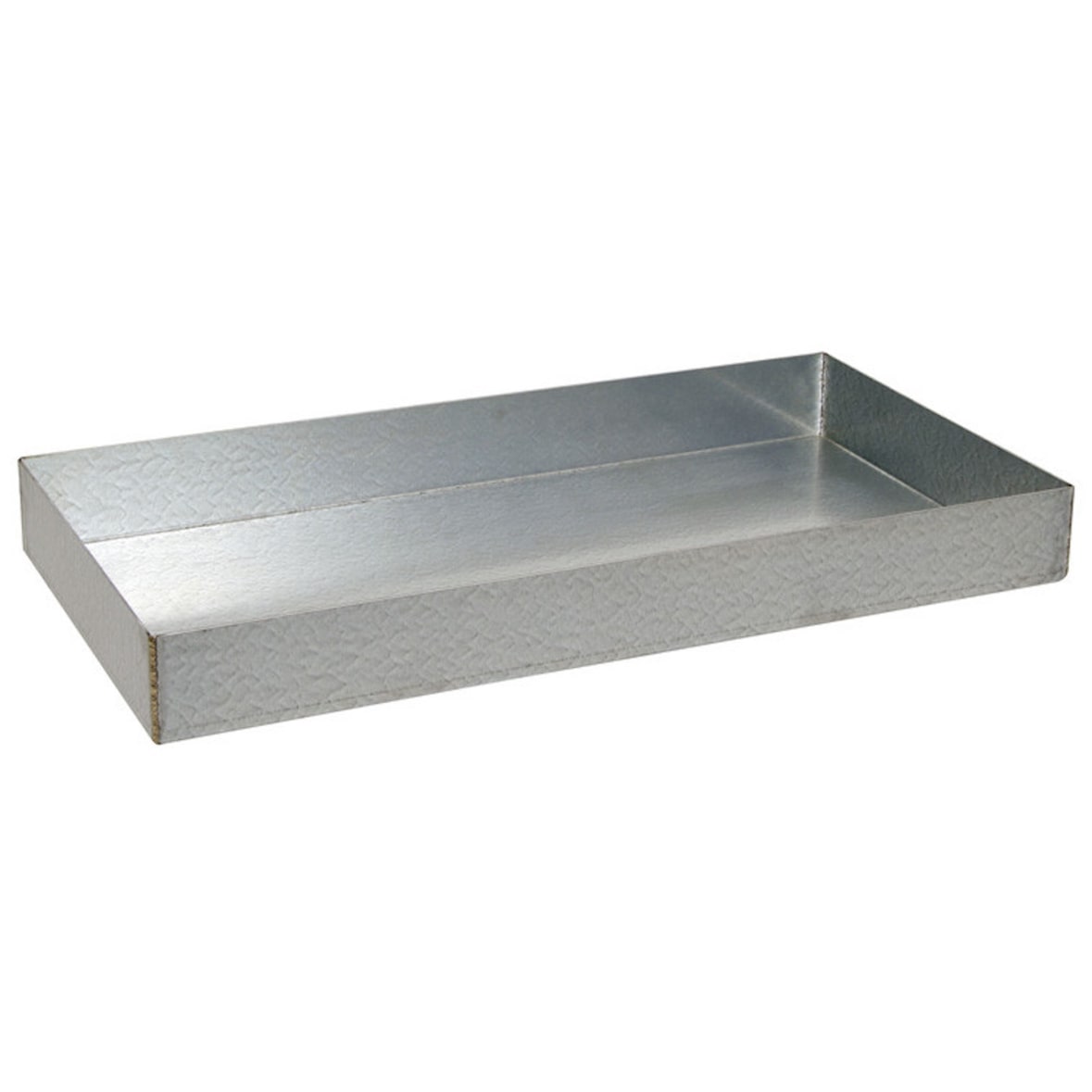 PROREGAL Dichtgeschweißte Bodenauffangwanne für Gefahrstoffschrank mit 100cm Breite, 43L, HxBxT 13x92x47cm, Verzinkt