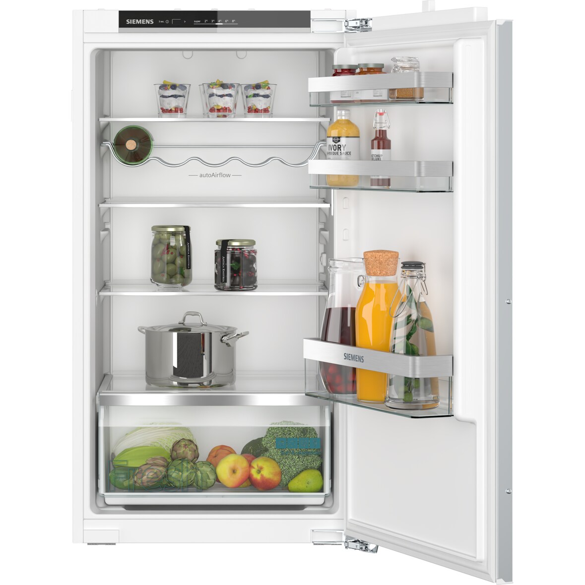Siemens KI31RVFE0 + KS10Z010 Kühlschrank Integriert 165 l E Weiß