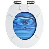 thumbnail of Helloshop26 - WC-Sitz mit Soft-Close-Deckel MDF blau Wassertropfen 02_0002934
