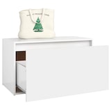 thumbnail of vidaXL Flurbank 80x40x45 cm Weiß Holzwerkstoff