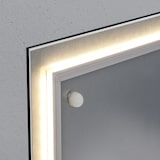 thumbnail of Sigel GL404 Glas-Magnettafel / Magnetboard Artverum, mit LED-Beleuchtung, 48x48 cm, Design Schiefer-Stone