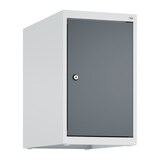 thumbnail of C+P Aufsatzschrank Classic PLUS, 1 Abteil, HxBxT 50x30x50cm, Zylinderschloss, Hellgrau/Anthrazit von PROREGAL