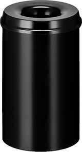thumbnail of Vlamdovende papierbak 20 ltr - zwart